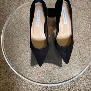 Black Suede Pumps US Size 5